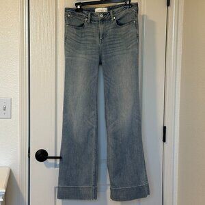 Paper Denim & Cloth Women's Wide Leg Bootcut Jeans, size 28